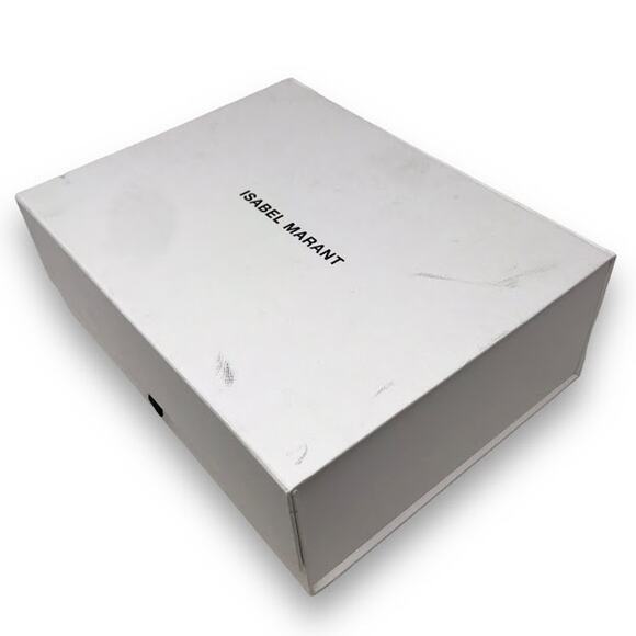 Isabel Marant Arieli Ribbon Strap Sandals 9 Ankle Wrap Tie Strappy Fuchsia Italy - Picture 12 of 14